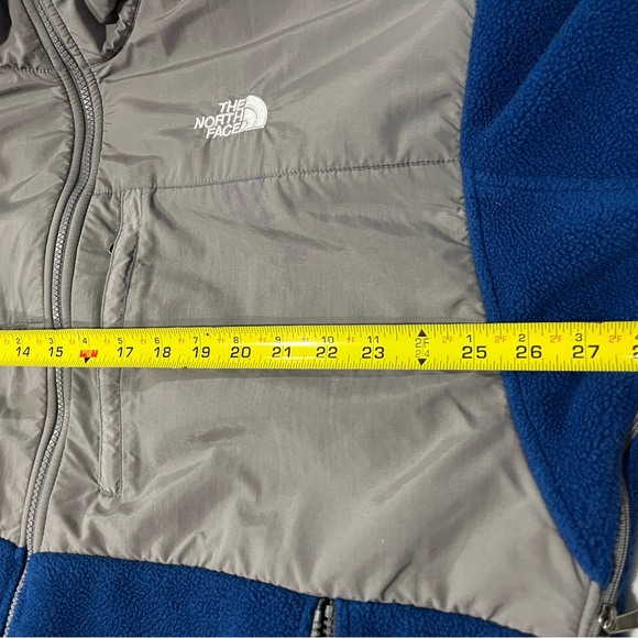 The North Face Blue Grey Denali Polartec Fleece Jacket Coat Winter Size XXL - Picture 5 of 12